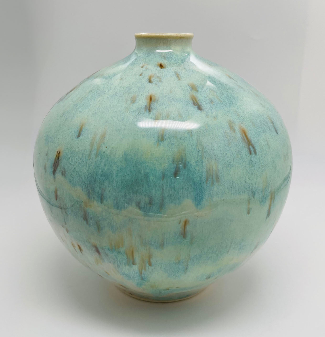 Turquoise-Blue Vase