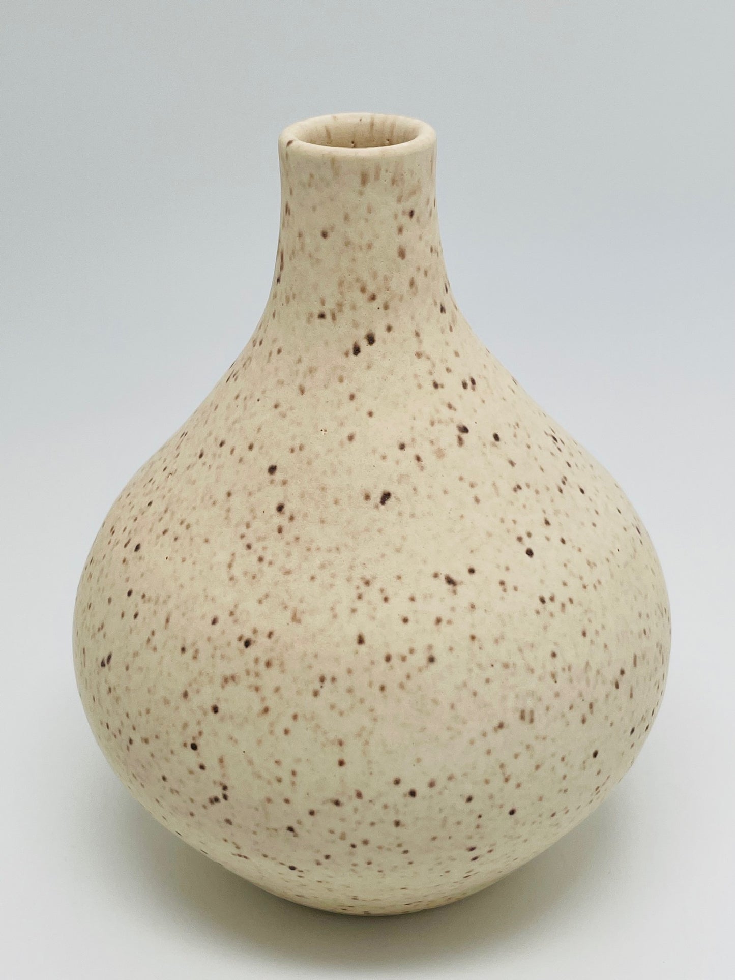 Speckled Cream Vase
